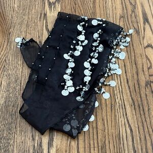 Waist “belt” belly dancer skirt, charms